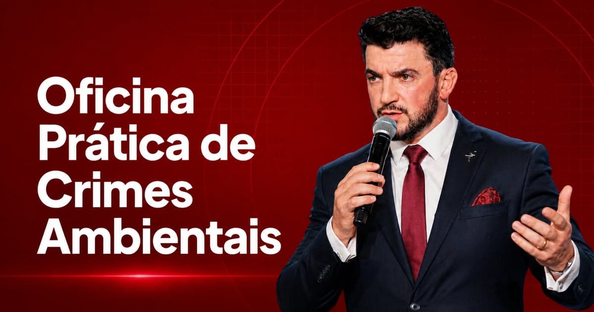 Oficina Prática de Crimes Ambientais: Crimes de Pesca: Pesca Proibida, Explosivos e Petrechos (arts. 33 a 37)